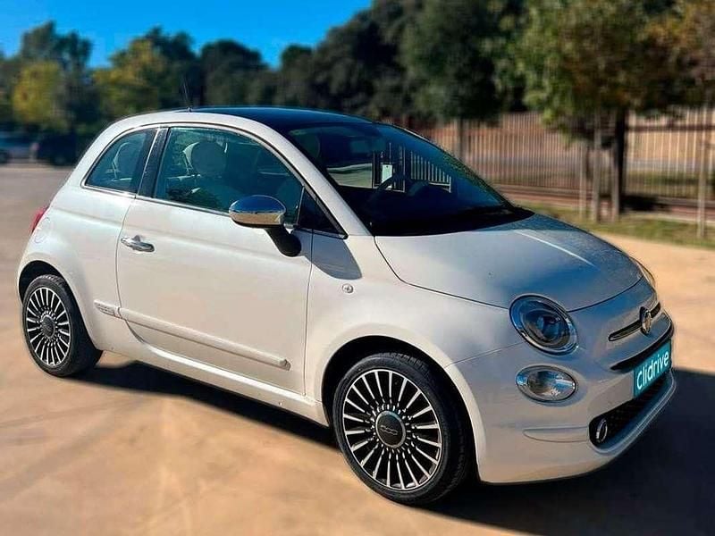 Usado Fiat 500C Lounge 69 CV (50 kW) 2018 Blanco Descapotable