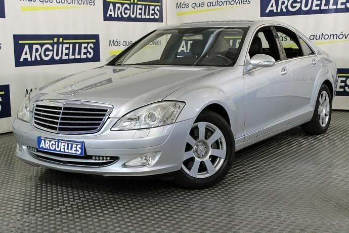 Plateado Usado 2007 Mercedes S500 Berlina | 16.800 € (Precio justo) - Imagen 1/4