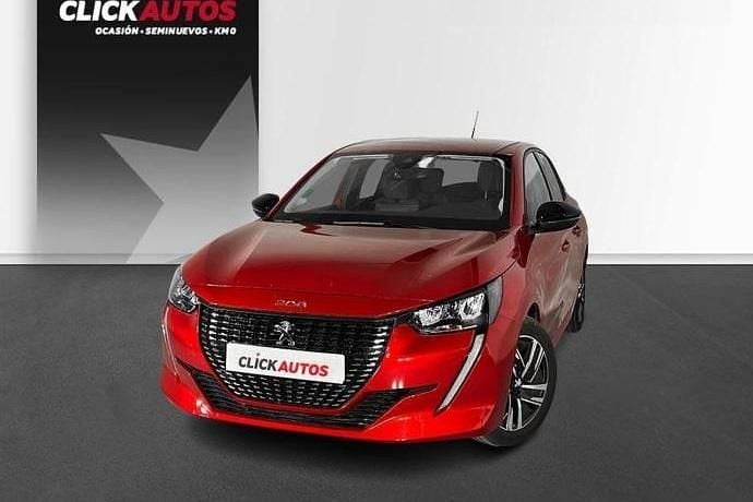 Usado Peugeot 208 Allure 100 CV (73 kW) 2023 Negro Utilitario