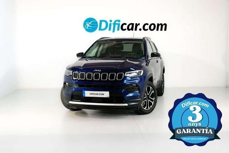 Usado Jeep Compass Limited 131 CV (96 kW) 2021 Azul SUV