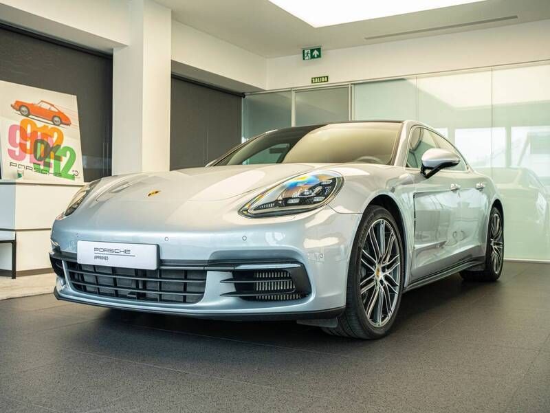 Plata rodio metalizado Usado 2017 Porsche Panamera 4S Berlina | 74.000 € (Caro) - Imagen 1/4