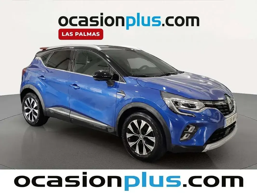 Usado Renault Captur Techno 91 CV (66 kW) 2024 Azul SUV
