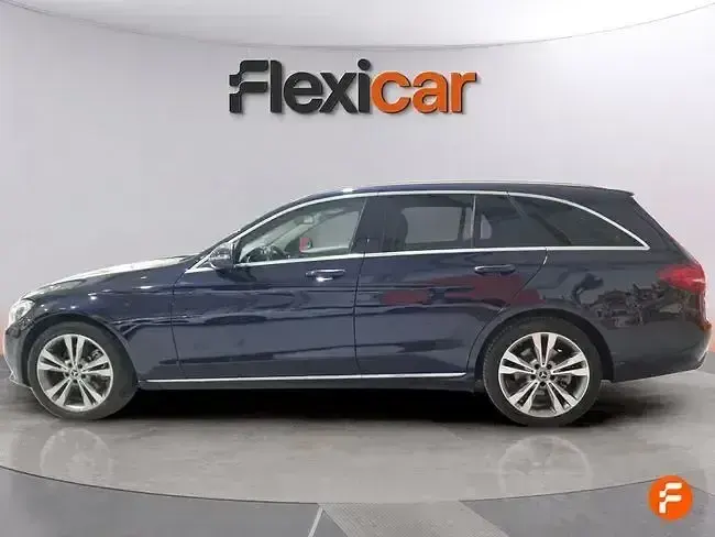 Usado Mercedes C220 170 CV (125 kW) 2017 Azul Familiar