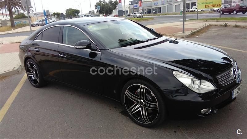Usado Mercedes CLS350 292 CV (214 kW) 2006 Negro Berlina