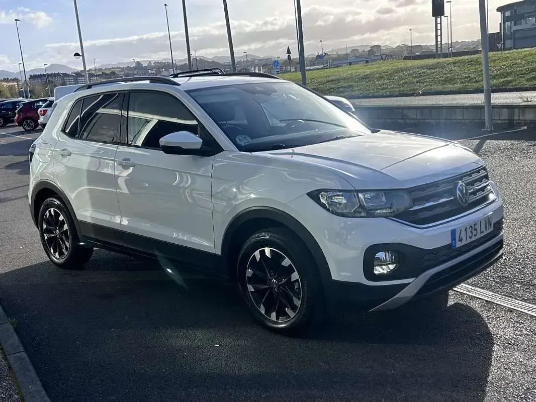 Usado VW T-Cross Advance 110 CV (80 kW) 2021 Blanco SUV