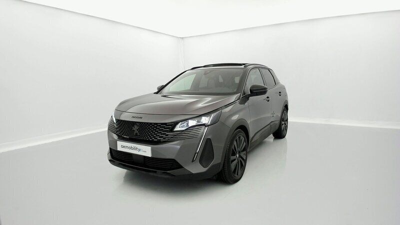 Gris platinum / techo black Usado 2021 Peugeot 3008 GT | 25.020 € (Precio justo) - Imagen 1/4