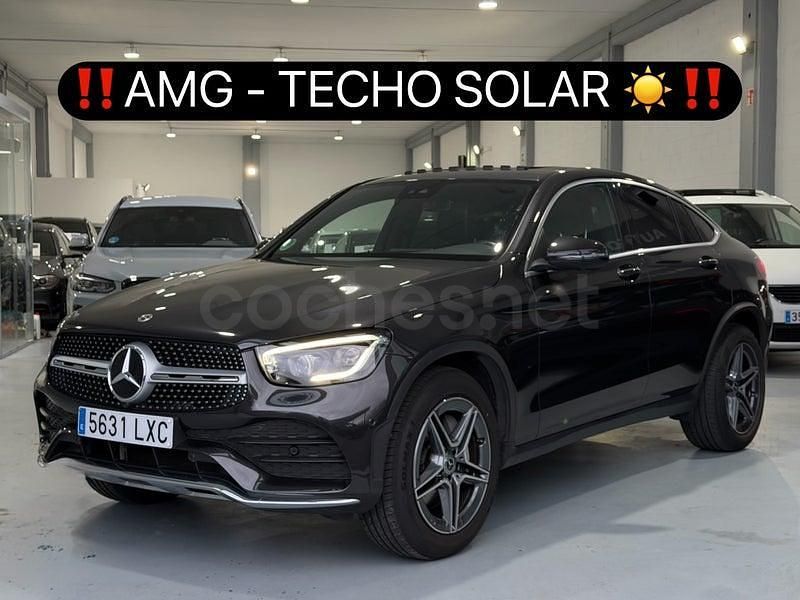 Usado Mercedes GLC220 194 CV (142 kW) 2022 Gris / plata Coupe