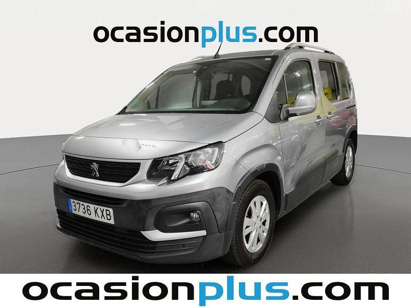 Gris Usado 2019 Peugeot Rifter Active Monovolumen | 14.537 € (Precio justo) - Imagen 1/4
