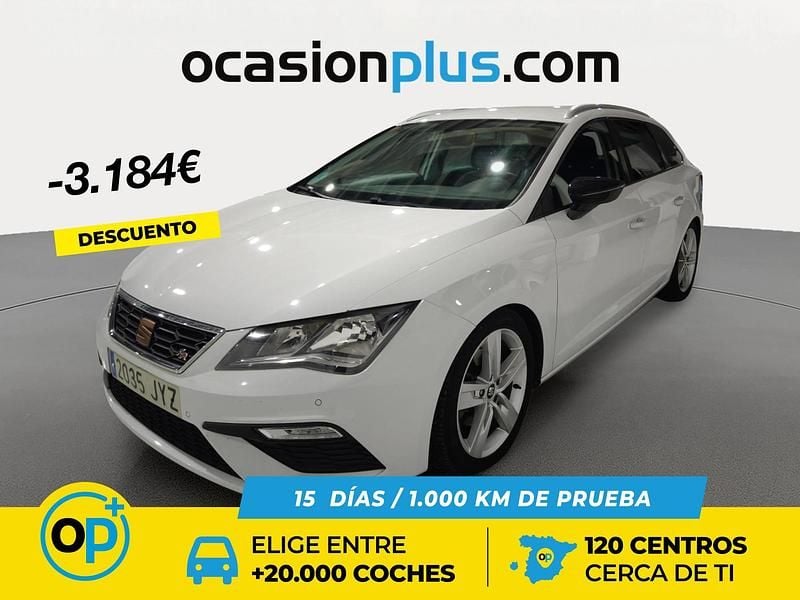 Blanco Usado 2017 Seat Leon FR Utilitario | 14.806 € (Super precio) - Imagen 1/4