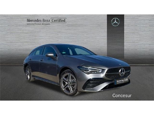 Usado Mercedes CLA250e AMG line 218 CV (160 kW) 2024 Gris montaña Coupe