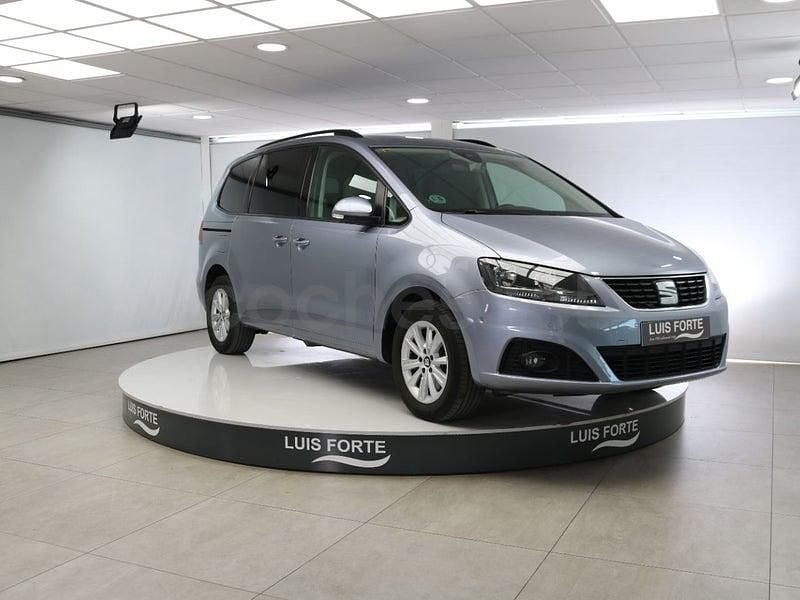 Usado Seat Alhambra Style 150 CV (110 kW) 2019 Azul Monovolumen