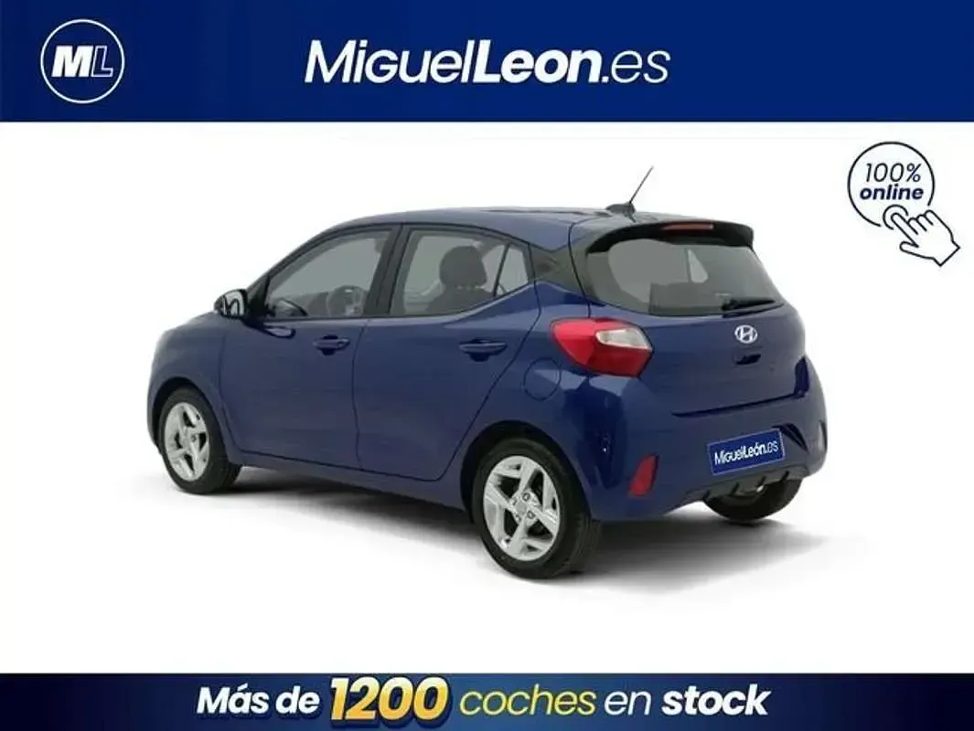 Usado Hyundai i10 67 CV (49 kW) 2022 Azul Utilitario