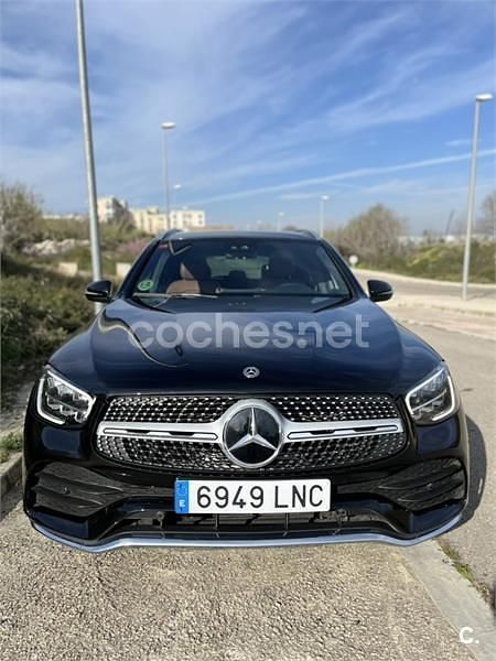 Usado Mercedes GLC220 170 CV (125 kW) 2020 Negro SUV