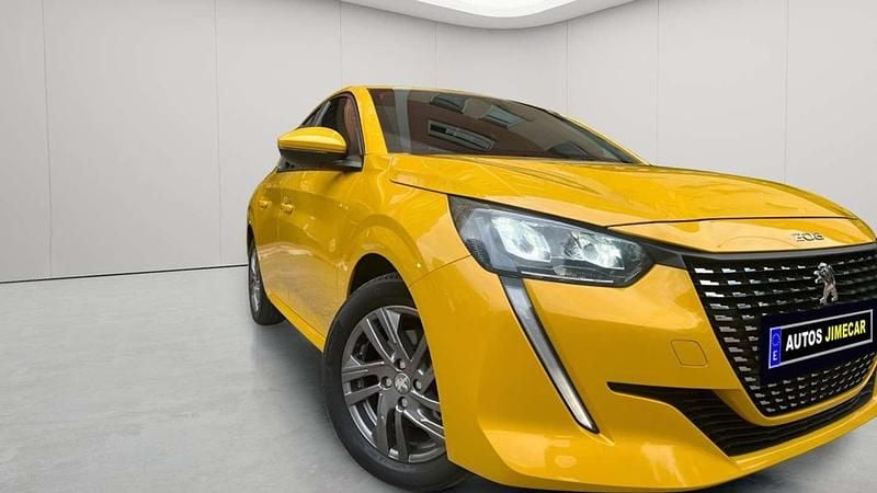 Begagnad Peugeot 208 Active 102 HK (75 kW) 2021 Gul Halvkombi