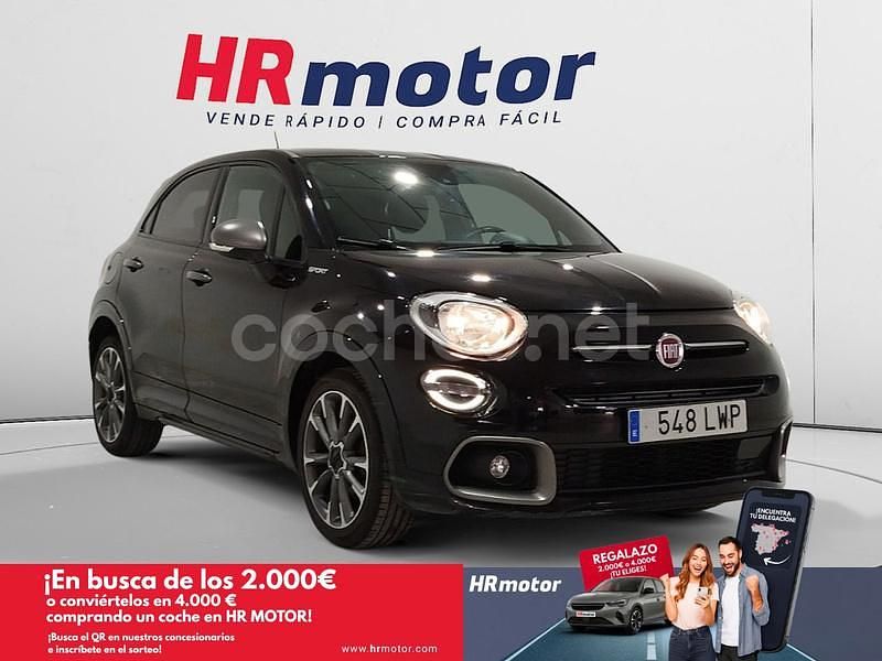 Negro Usado 2022 Fiat 500X Sport SUV | 15.390 € (Precio justo) - Imagen 1/4