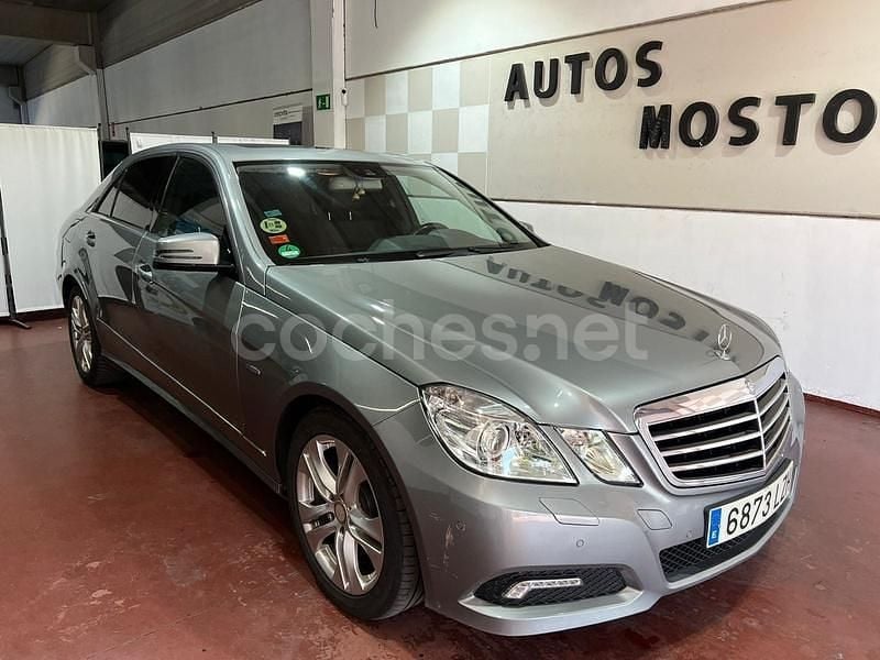 Gris / plata Usado 2010 Mercedes E350 Avantgarde Berlina | 10.495 € (Buen precio) - Imagen 1/4