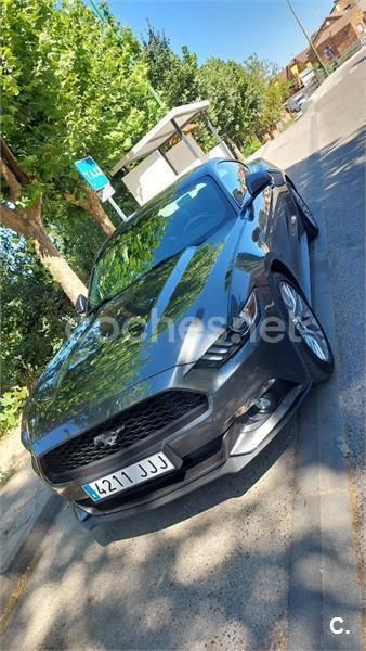 Gris / plata Usado 2015 Ford Mustang Convertible Descapotable | 27.000 € (Buen precio) - Imagen 1/4