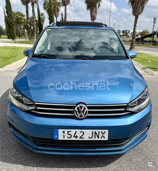 Usado VW Touran Advance 115 CV (84 kW) 2016 Azul Monovolumen