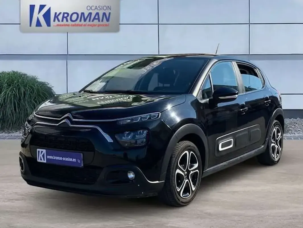 Usado Citroën C3 PureTech 82 CV (60 kW) 2024 Negro Utilitario
