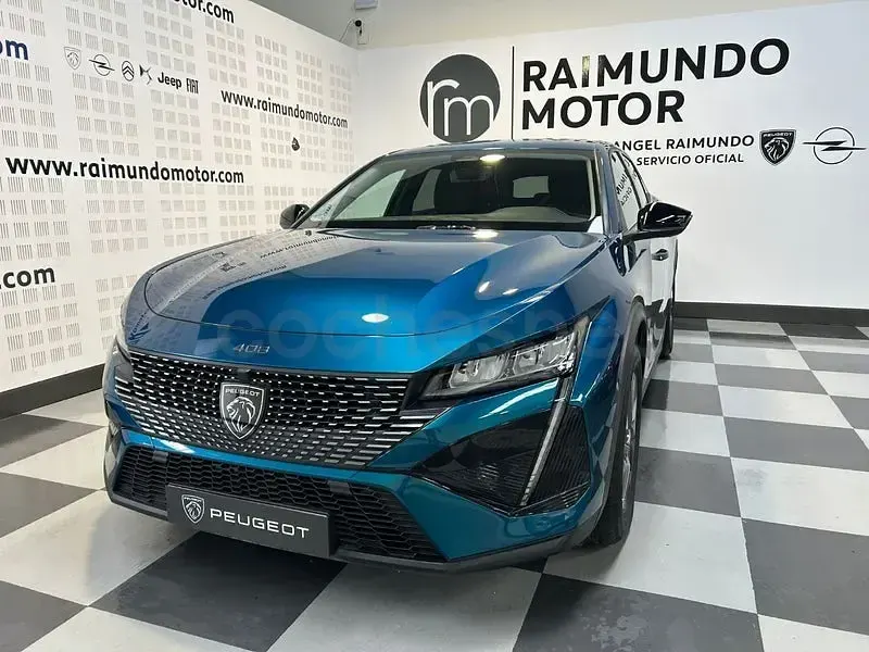 Usado Peugeot 408 Allure 145 CV (106 kW) 2025 Azul SUV