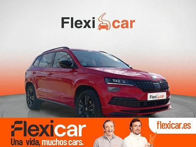 Rojo Usado 2019 Skoda Karoq SportLine SUV | 21.990 € (Precio justo) - Imagen 1/4