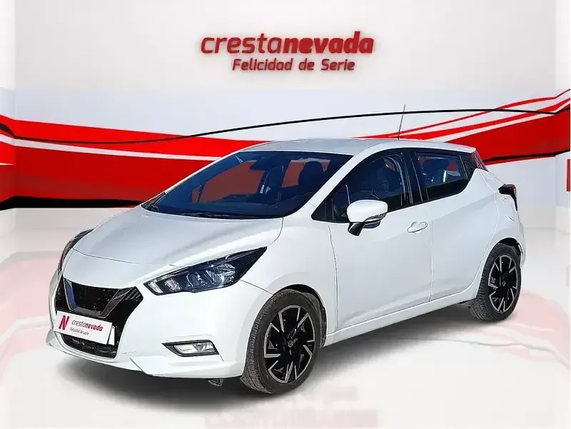 Usado Nissan Micra Acenta 92 CV (67 kW) 2022 Blanco Utilitario