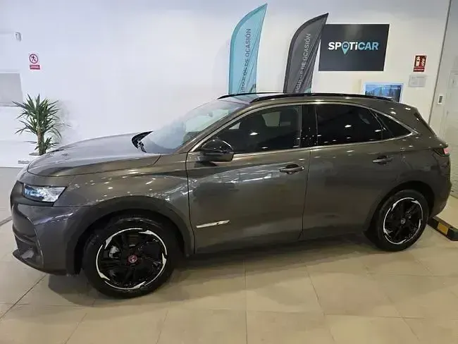 Usado DS Automobiles DS7 Crossback Performance 130 CV (95 kW) 2021 Gris / plata SUV