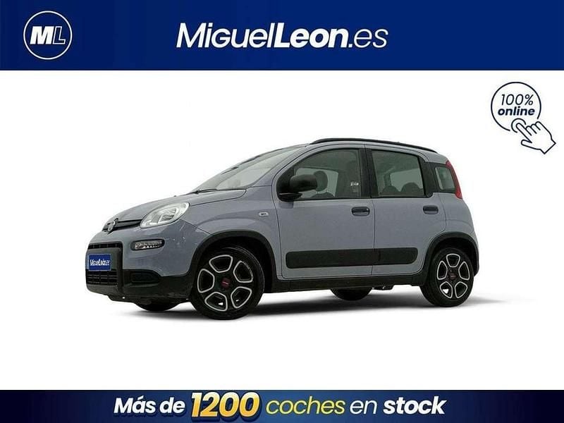 Gris Usado 2022 Fiat Panda Utilitario | 9985 € (Precio justo) - Imagen 1/3
