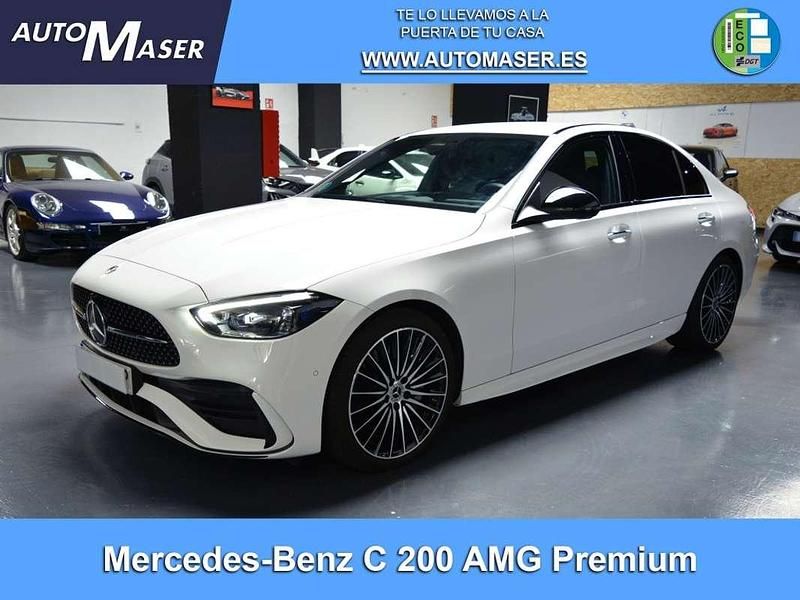 Blanco Usado 2024 Mercedes C200 Berlina | 43.300 € (Buen precio) - Imagen 1/4