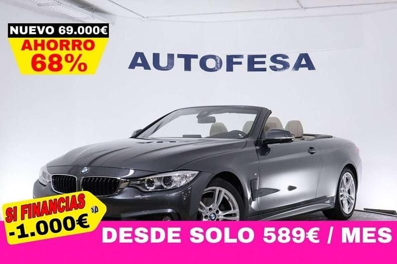 Usado BMW 420 190 CV (139 kW) 2017 Gris Descapotable