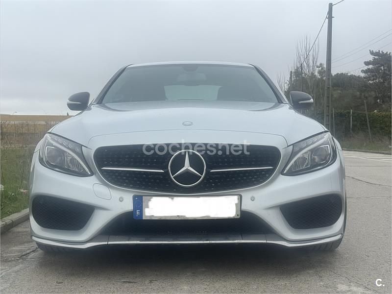 Usado Mercedes C220 AMG 170 CV (125 kW) 2014 Gris / plata Berlina