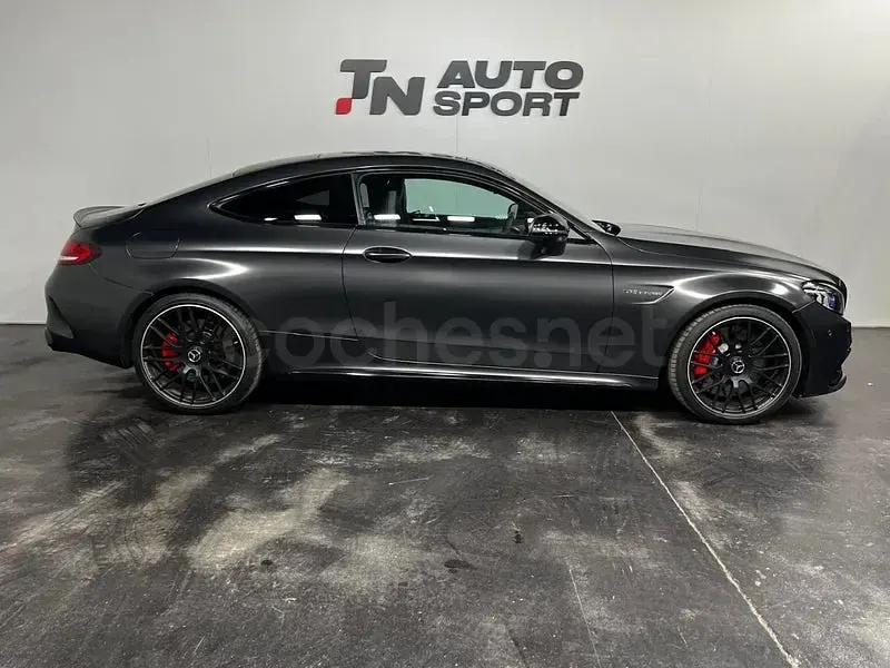 Usado Mercedes C63S AMG 510 CV (375 kW) 2019 Negro Coupe