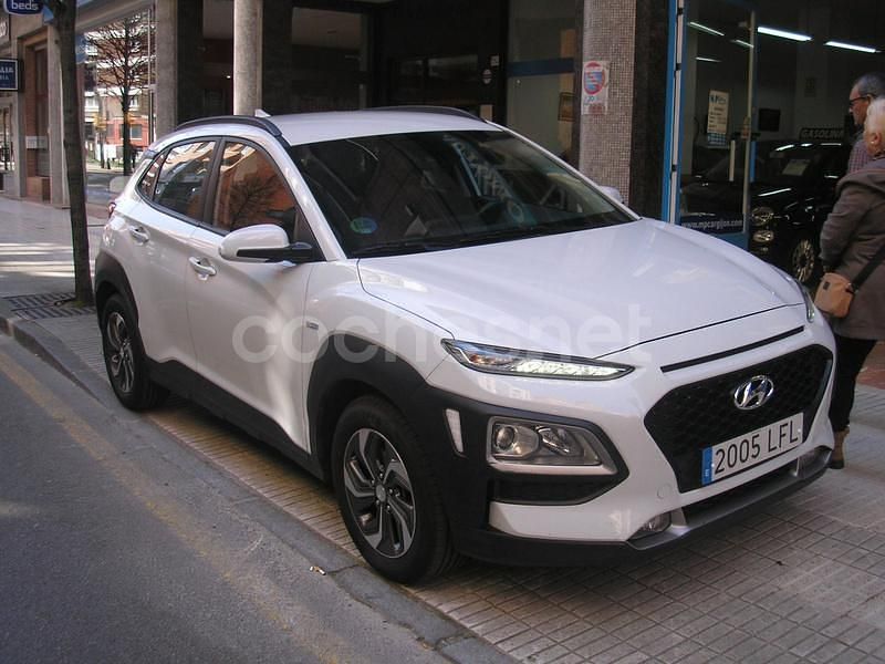 Blanco Usado 2020 Hyundai Kona SUV | 15.490 € (Un poco caro) - Imagen 1/4