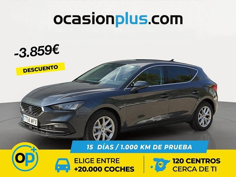 Usado Seat Leon Style 116 CV (85 kW) 2025 Gris Berlina