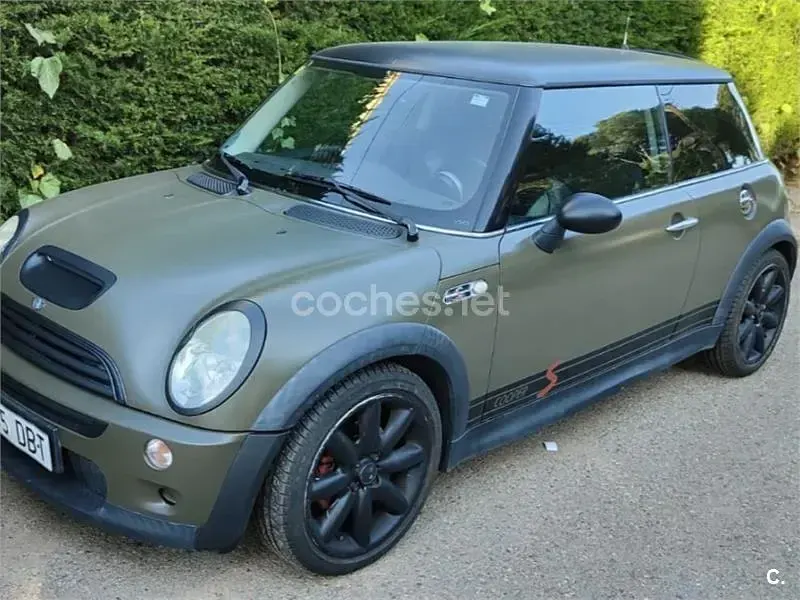 Usado Mini Cooper S 163 CV (119 kW) 2004 Verde Utilitario