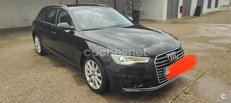 Usado Audi A6 Advanced 218 CV (160 kW) 2015 Negro Familiar