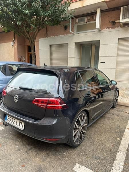 Usado VW Golf VII GTD 184 CV (135 kW) 2015 Negro Berlina