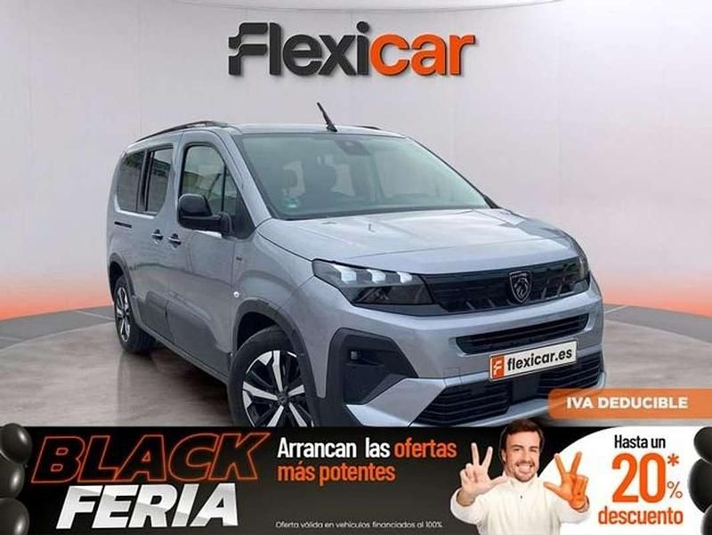 Gris Usado 2025 Peugeot Rifter GTi Monovolumen | 26.990 € (Caro) - Imagen 1/4
