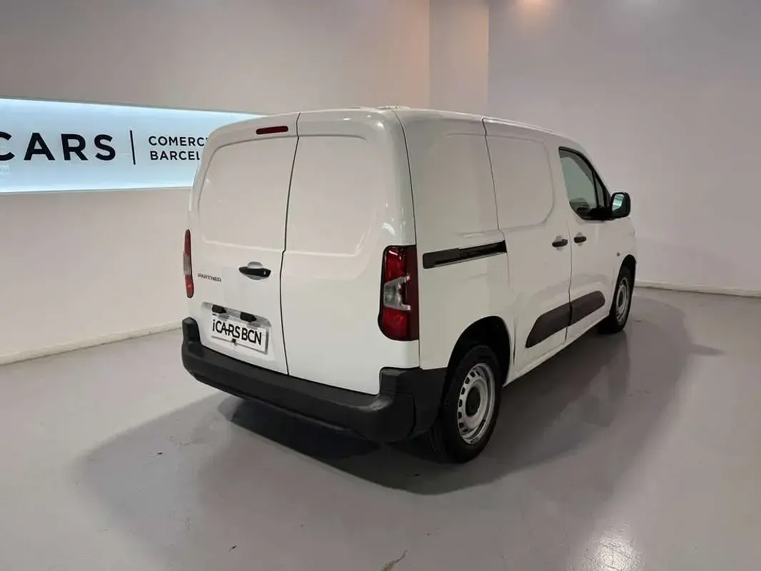 Usado Peugeot Partner S 102 CV (75 kW) 2021 Blanco Monovolumen