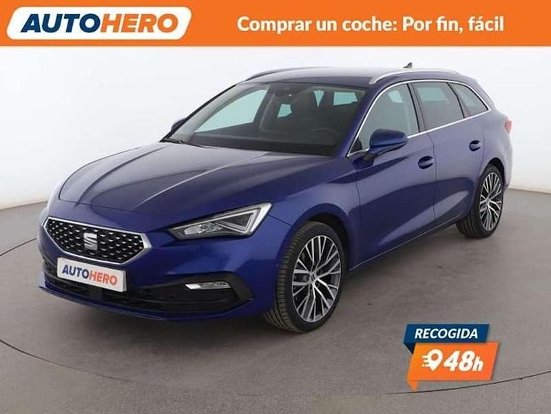 Azul Usado 2020 Seat Leon ST XCELLENCE Familiar | 15.332 € (Precio justo) - Imagen 1/3