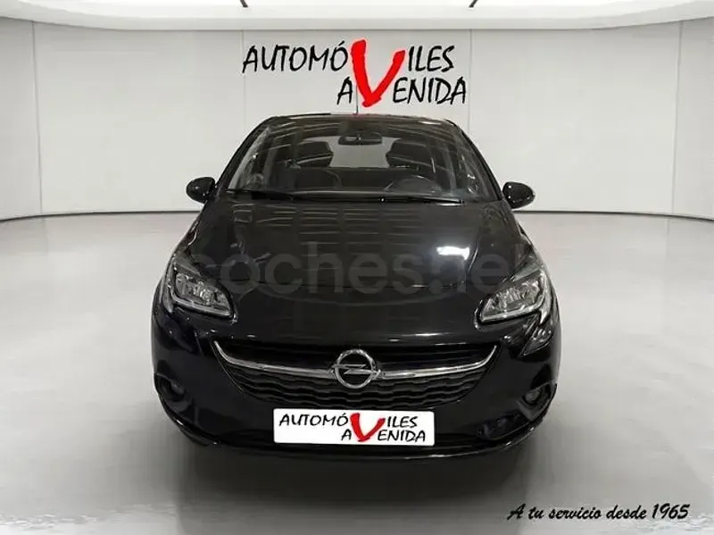 Usado Opel Corsa Selective 90 CV (66 kW) 2015 Negro Utilitario