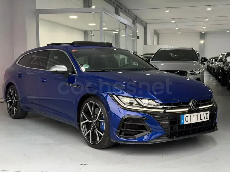 Usado VW Arteon R 320 CV (235 kW) 2021 Azul Familiar