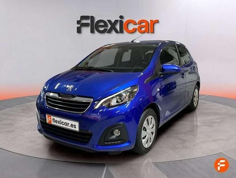 Usado Peugeot 108 Active 72 CV (52 kW) 2021 Azul Utilitario