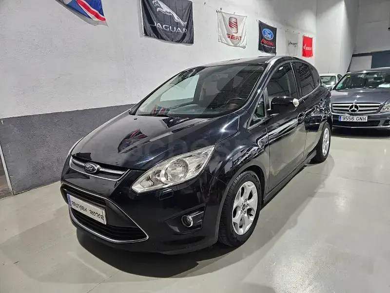 Usado Ford C-MAX Titanium 125 CV (91 kW) 2014 Negro Monovolumen