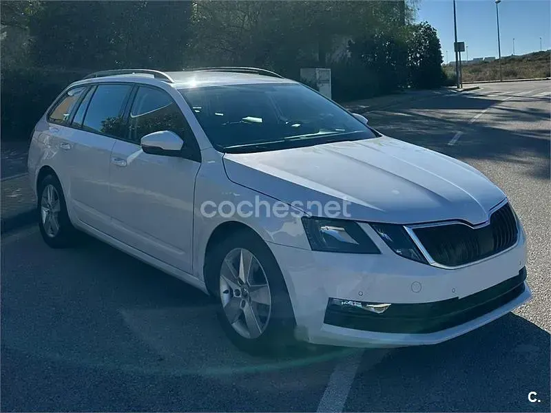 Usado Skoda Octavia Ambition 116 CV (85 kW) 2019 Blanco Familiar