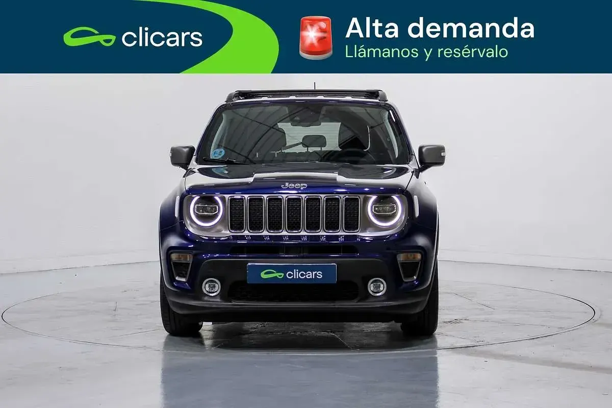 Usado Jeep Renegade Limited 131 CV (96 kW) 2022 Azul SUV