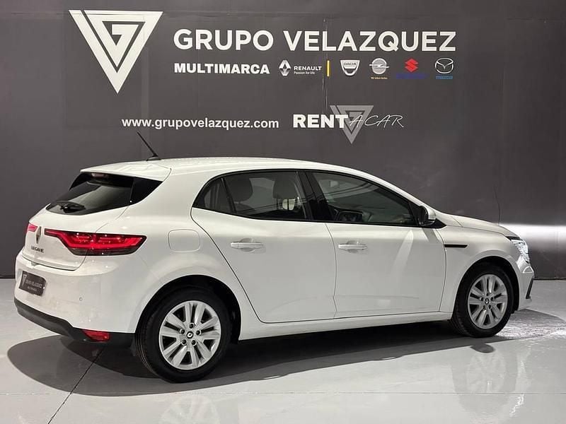 Blanco Usado 2022 Renault Mégane IV Intens Berlina | 18.490 € (Precio justo) - Imagen 1/4