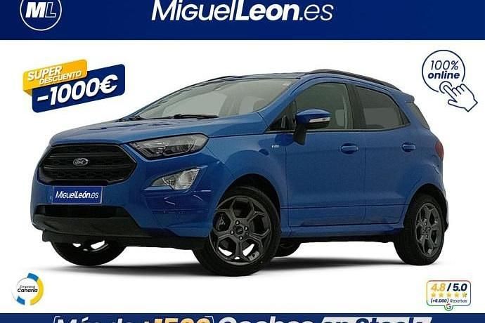 Azul Usado 2022 Ford Ecosport ST-Line SUV | 14.485 € (Buen precio) - Imagen 1/3