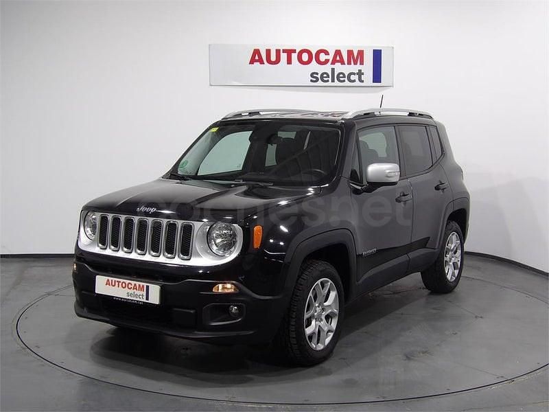 Usado Jeep Renegade Limited 140 CV (102 kW) 2016 Negro SUV