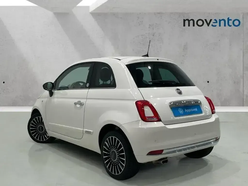 Usado Fiat 500 Lounge 69 CV (50 kW) 2018 Blanco Utilitario
